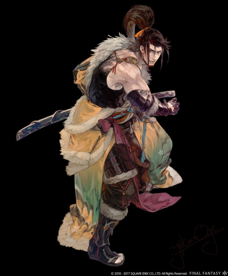 Character art in Final Fantasy XIV: Stormblood.