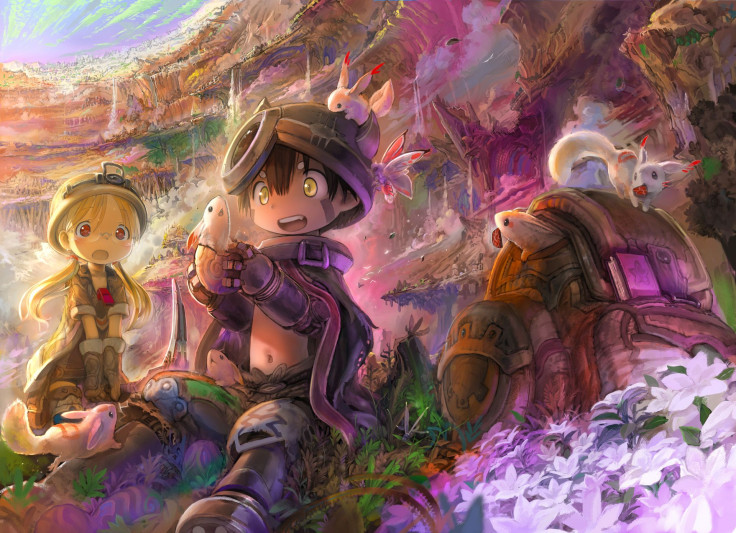Made in Abyss, an anime adapted from a manga by Akihito Tsukushi.