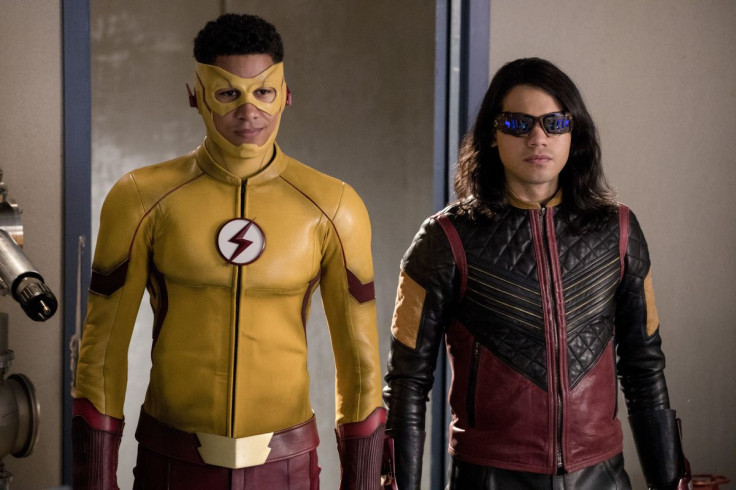 Kid Flash and Vibe in The Flash Season 3. 