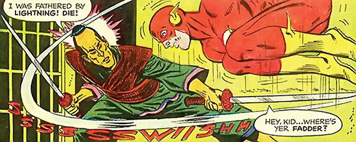 Samuroid is a Flash villain.