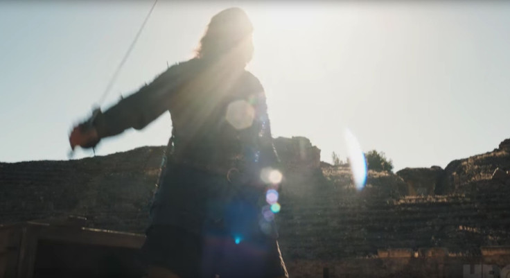 A shot of maybe-the-Hound in the second GoT Season 7 trailer. 