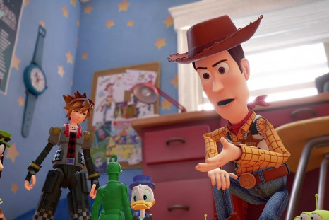 Kingdom Hearts 3 is getting a Toy Story world, and it’s been fully approved by the film’s director. Sora, Donald and Goofy join forces with Woody and Buzz to fight Organization XIII. Kingdom Hearts 3 is slated for PS4 and Xbox One in 2018.