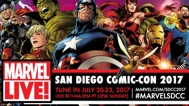 Marvel will be livestreaming interviews and more at SDCC 2017.
