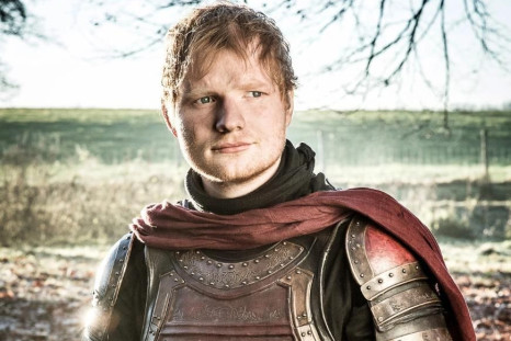 Ed Sheeran as a Lannister soldier in Game of Thrones.