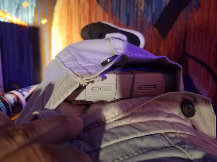 The Mini SNES is so small it can fit in my pocket. 
