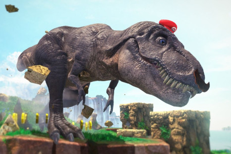 Mario can possess a T-Rex in Super Mario Odyssey
