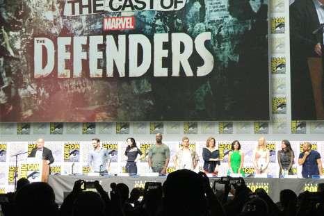 The Defenders panel at SDCC 2017.