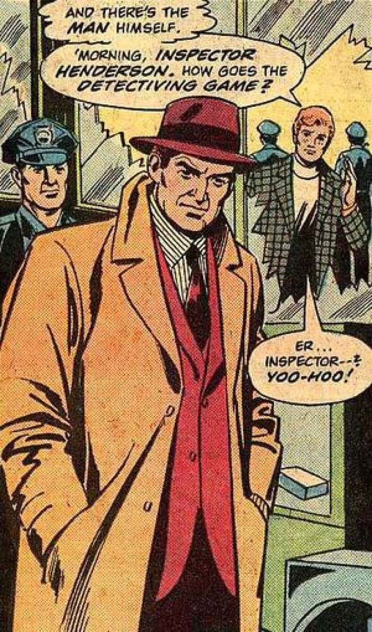Inspector Henderson is first introduced in The Adventures of Superman Action Comics #440 and was created by Jerry Siegel and Joe Shuster.