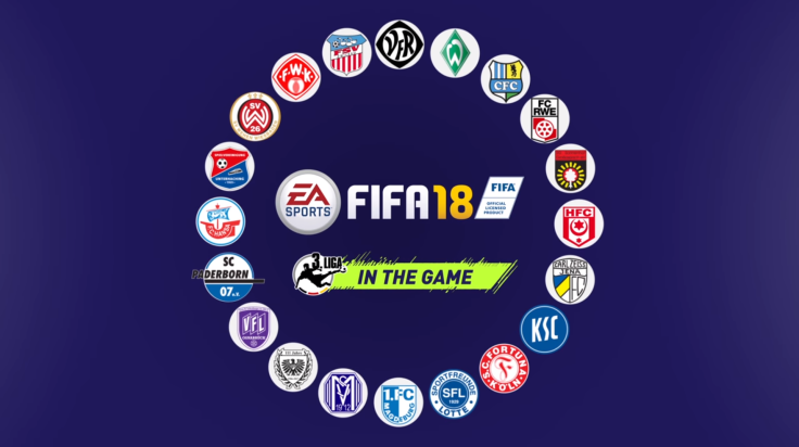 German's 3. Liga is the latest edition to FIFA 18's league roster. 