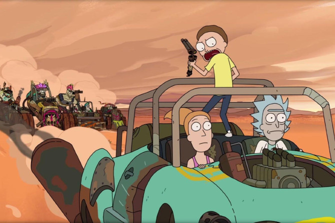 The second episode of Rick and Morty Season 3 is partially set in a Mad Max, postapocalyptic Seattle.