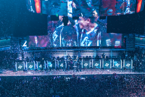 CLG playing at Madison Square Garden in 2015