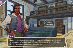 Mat is the cool dad in Dream Daddy.