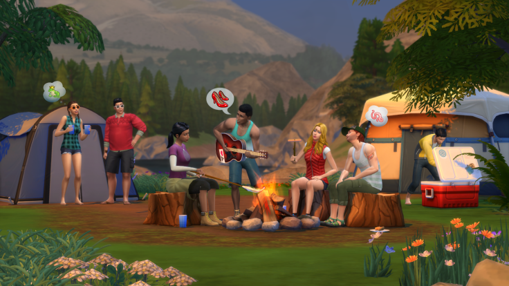 Sims 4: Outdoor Retreat. 