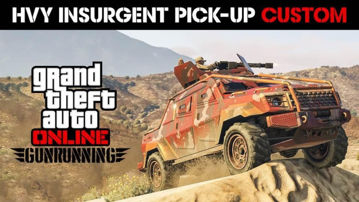 The Insurgent Pick-Up Custom is now available to purchase in GTA Online