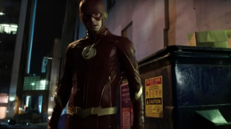 The Flash's new suit was revealed when Barry travels to 2024. 