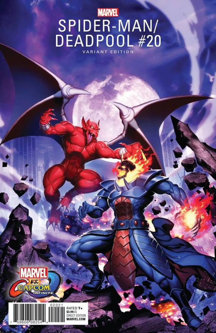 The Marvel vs Capcom: Infinite variant cover