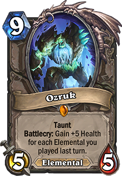 Ozruk, the useless.