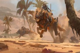 An image of a new mount from Guild Wars 2 expansion Path of Fire.