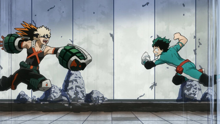 Bakugo and Deku were once friends but have become rivals.