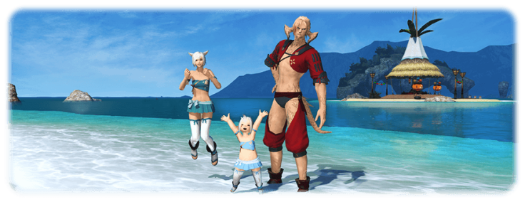 Rewards from the Moonfire Faire summer event in Final Fantasy XIV.