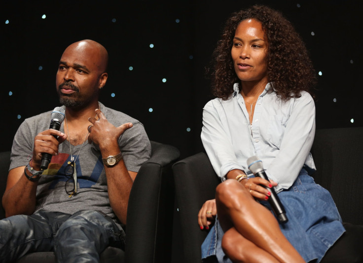 Co-creators of Black Lightning Mara Brock and Salim Akil. 