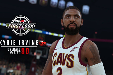 NBA 2K18 cover star Kyrie Irving has a 90 overall rating and a more realistic player model. These details arrive alongside an exclusive gameplay preview. NBA 2K18 is available Sept. 19 on PS4, Xbox One, Switch and PC.