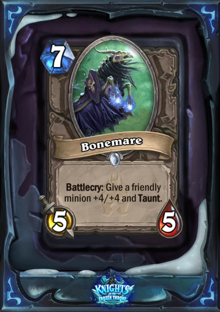 Bonemare would be painful to ride
