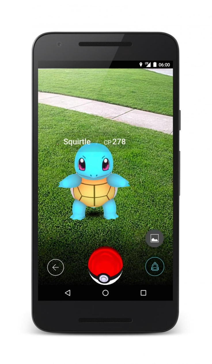 Squirtle in Pokemon Go