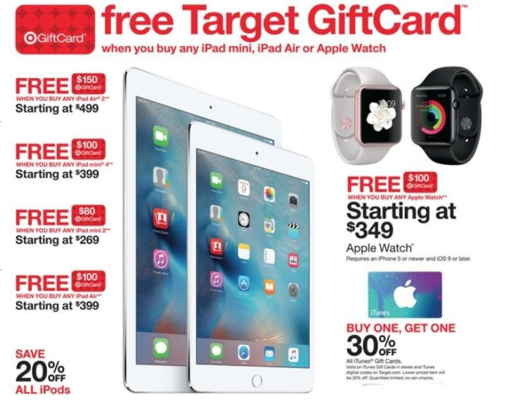 If you're looking for the best deals on iPhone, iPads and other Apple products this Black Friday, Target, Walmart, Sam's Club and Best Buy may be the smartest places to shop.