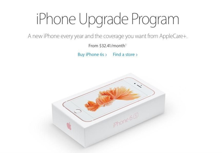 Apple's iPhone Upgrade program is only available in the US for purchasers with a US based credit card.