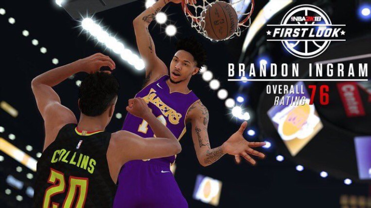 Brandon Ingram is a hot prospect for the Lakers, and he’s starting with a 76 overall rating in NBA 2K18. Might those numbers rise as the early season takes shape? NBA 2K18 comes to PS4, Xbox One, Switch and PC Sept. 19.
