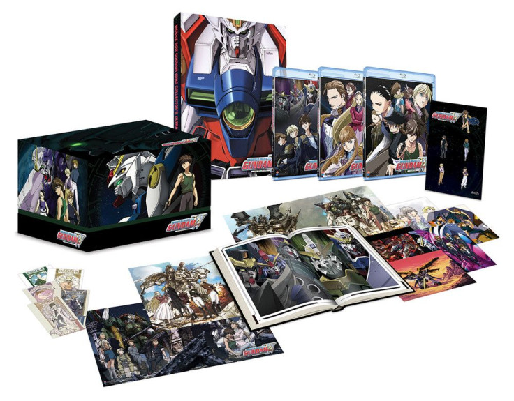 The Gundam Wing Collector's Ultra Edition Blu-Ray set.