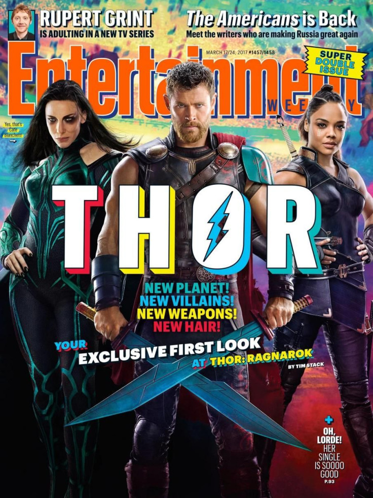 The new 'EW' cover reveals Thor's tragic hair loss.