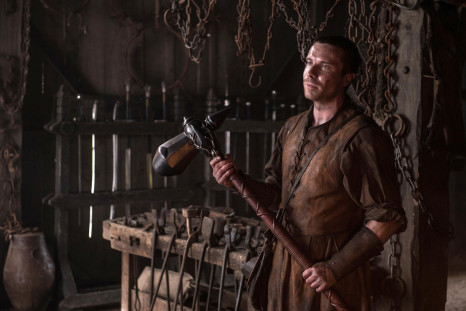 Gendry is a beast with a warhammer.