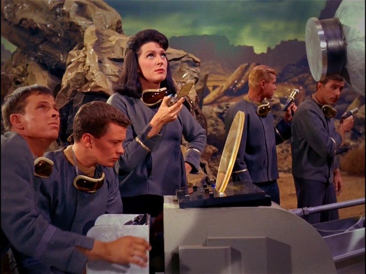 Majel Barrett as Number One in Star Trek: The Original Series rejected pilot, "The Cage."