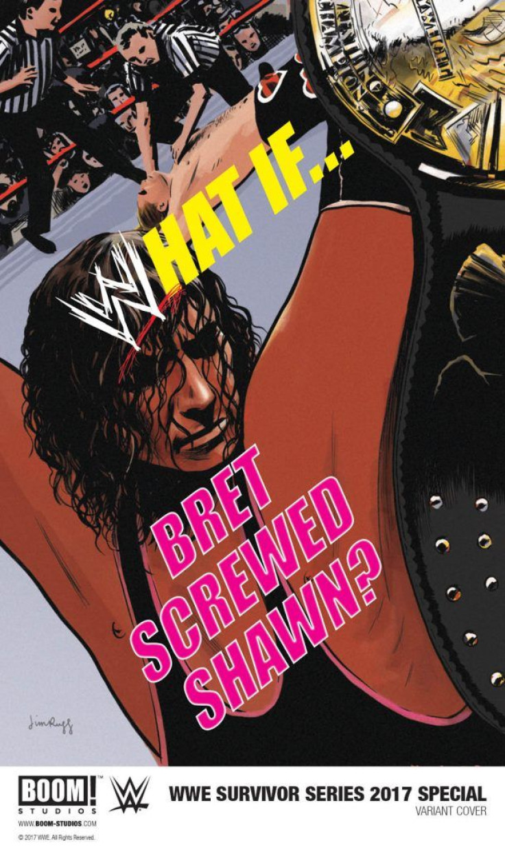 The special "What If" cover to WWE Survivor Series 2017 Special 