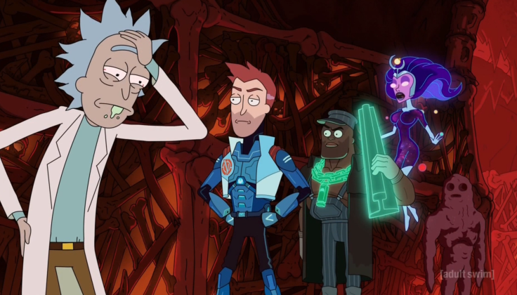 Rick and The Vindicators in the fourth episode of Rick and Morty Season 3.