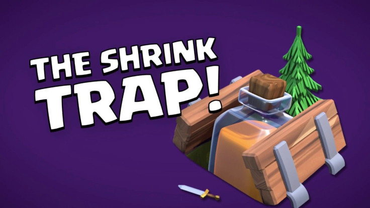 Clash Of Clans has added the Shrink Trap for a limited time, and it makes all opposing troops smaller with lower HP, damage and speed. The Shrink Trap is the third Clashiversary update. Clash Of Clans is available now on Android and iOS.