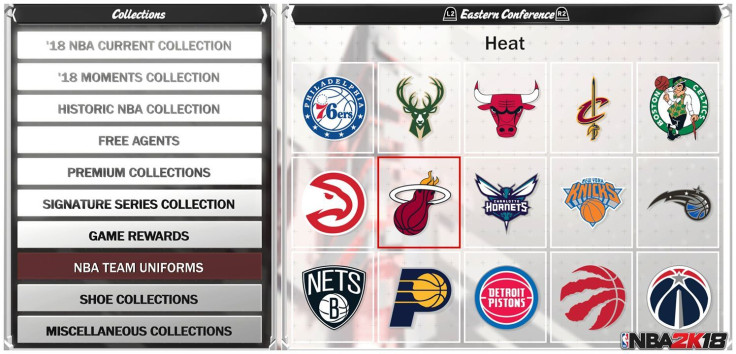 The new MyTeam Collections menu puts focus on teams first.