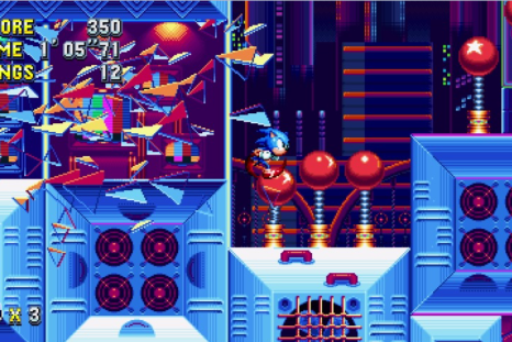 Sonic Mania, running through your TV.