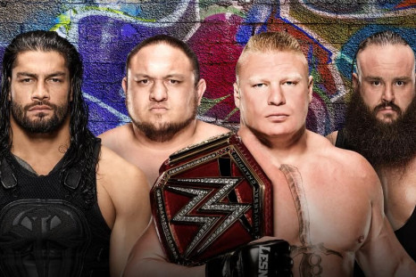 A Fatal Four-Way match between Brock Lesnar, Samoa Joe, Roman Reigns and Braun Strowman headlines Summerslam 2017. 