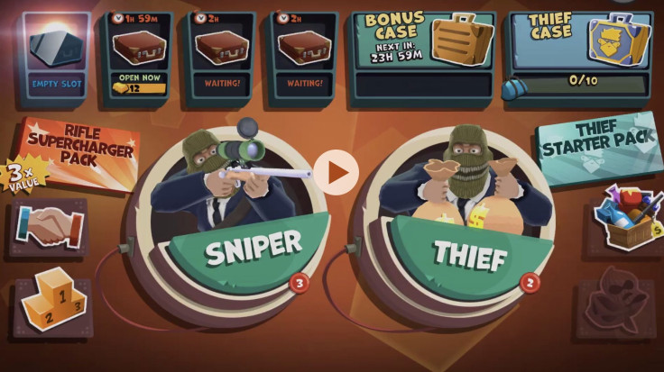 In Sniper vs. Thieves you can play as a lone Sniper or part of a band of Thieves.