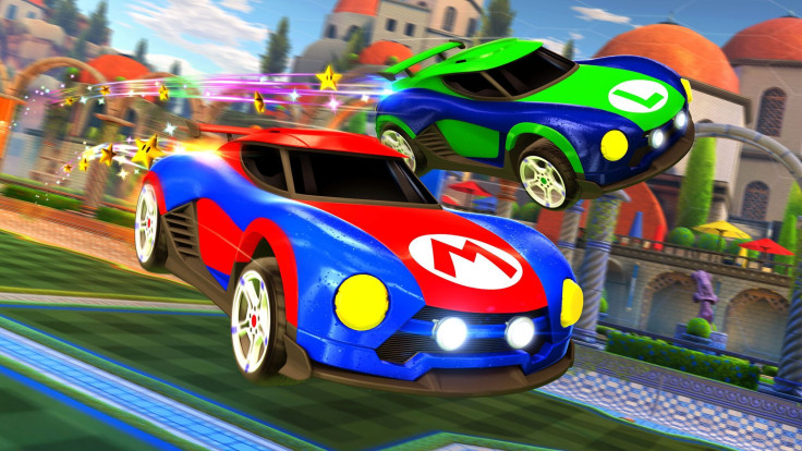 The Mario and Luigi-themed cars coming to Rocket League on Switch