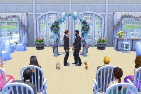 The Sims 4: Cats & Dogs includes this preset couple featured in the trailer.
