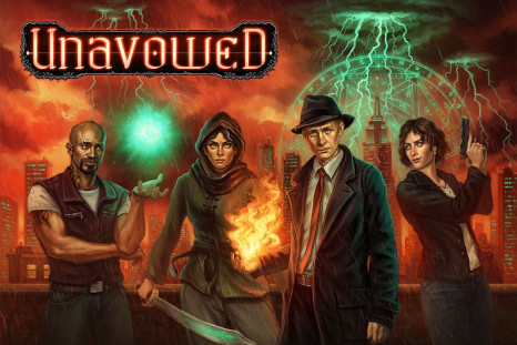 A promotional poster for Unavowed via the Wadjet Eye games Facebook page