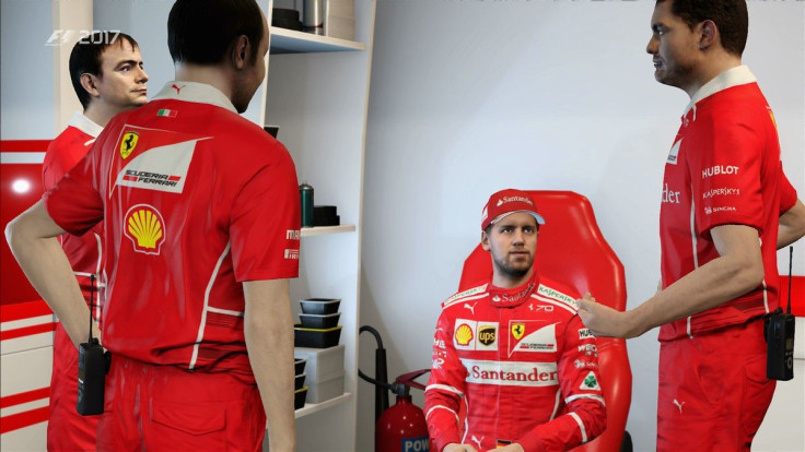 Character models are still a weak point in F1 2017.