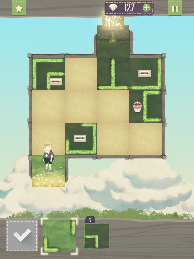 In Hipster Sheep, you puzzle your way through a maze to find "the next big thing."