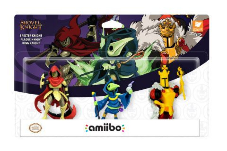 Specter Knight, Plague Knight and King Knight amiibo are coming in 2018.