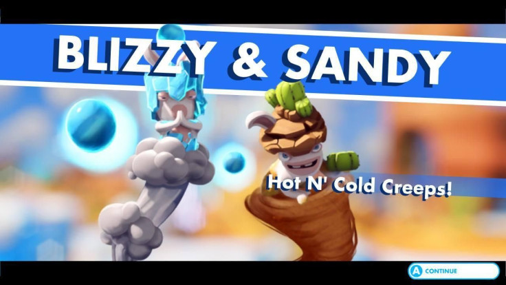 Blizzy & Sandy from Mario+Rabbids Kingdom Battle.