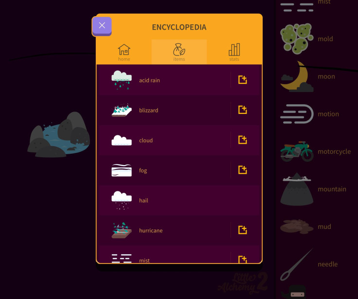 Little Alchemy 2 Cheat Sheet: Hints For Weather, Geology And Mineral  Combinations